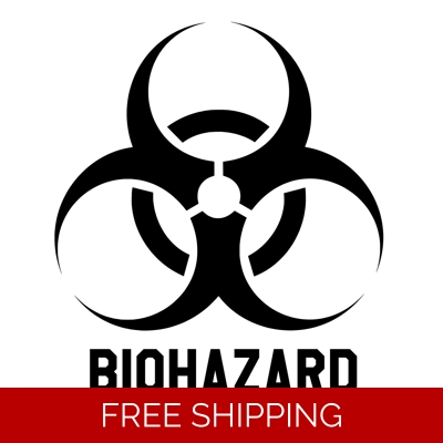 Biohazard Toxic Die Cut Vinyl Decal sticker Biohazard Toxic Die Cut Vinyl Decal sticker